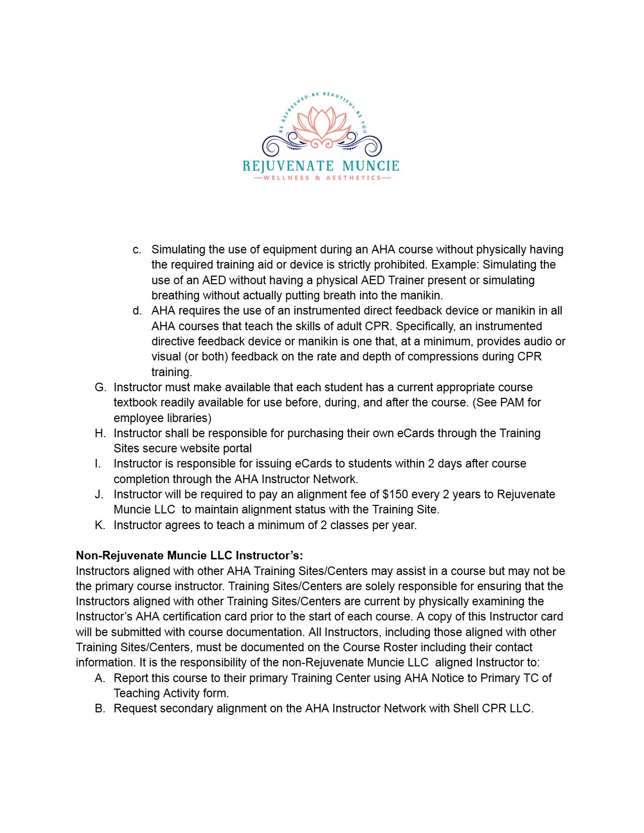 Rejuvenate Muncie Agreement – page 3